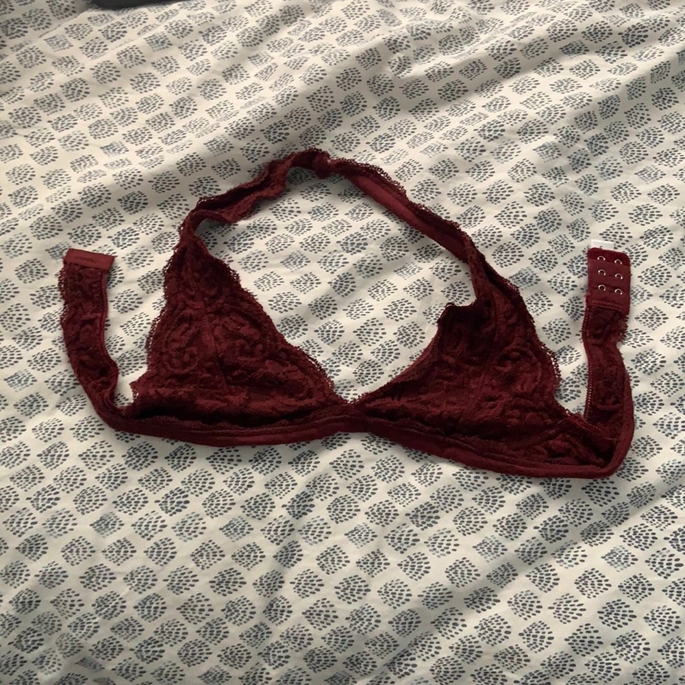 Maroon Bralette